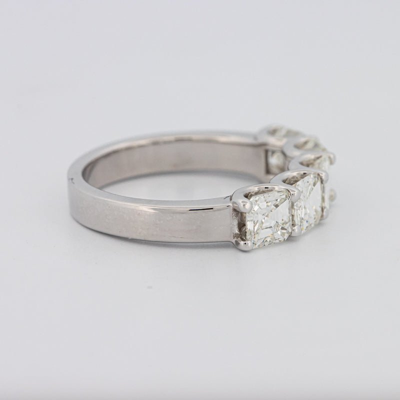 5 Half Square Radiant Eternity Ring - ZIZOV DIAMONDS