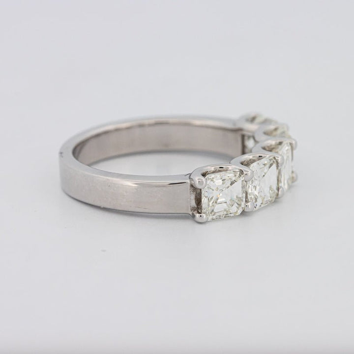 5 Half Square Radiant Eternity Ring - ZIZOV DIAMONDS