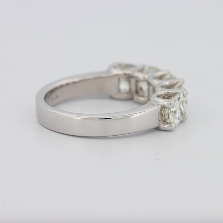 5 Half Square Radiant Eternity Ring - ZIZOV DIAMONDS