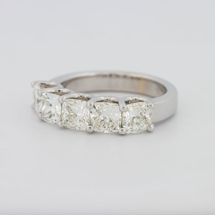 5 Half Square Radiant Eternity Ring - ZIZOV DIAMONDS