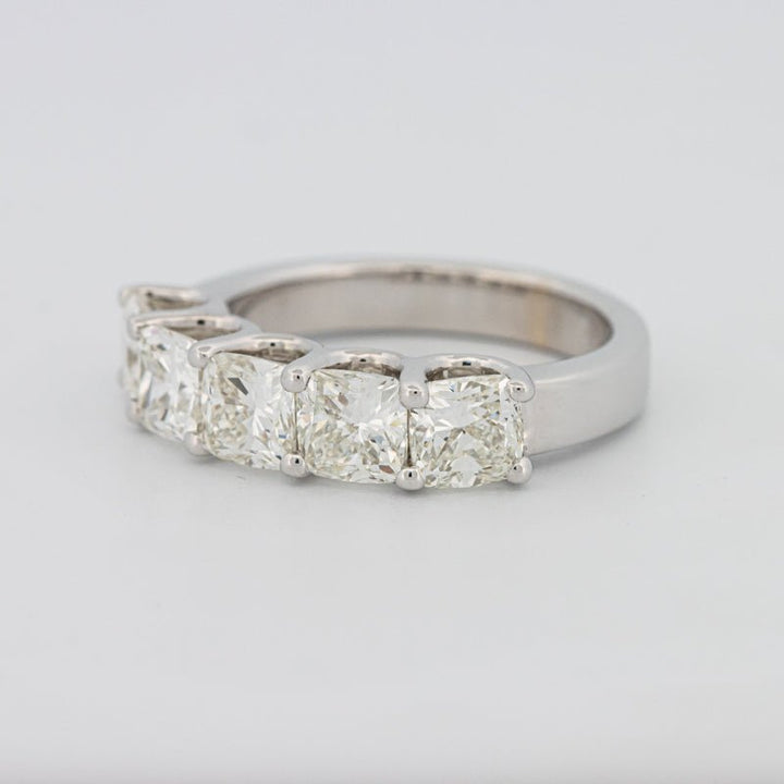 5 Half Square Radiant Eternity Ring - ZIZOV DIAMONDS