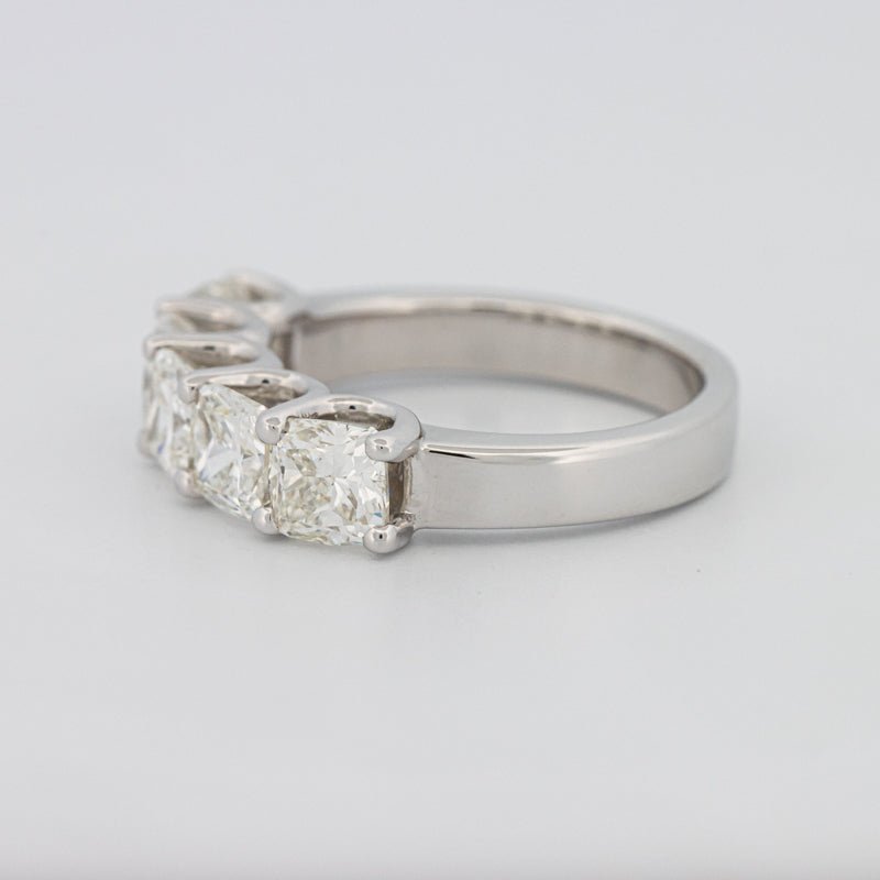 5 Half Square Radiant Eternity Ring - ZIZOV DIAMONDS