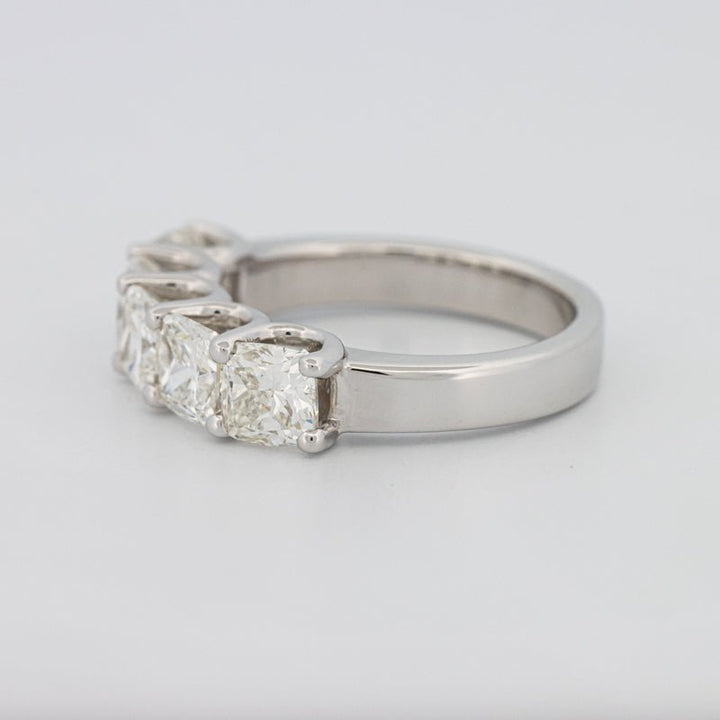 5 Half Square Radiant Eternity Ring - ZIZOV DIAMONDS