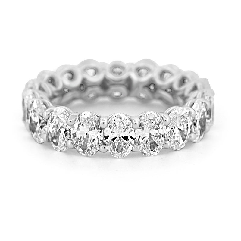 6 CT Full Oval Eternity Band (LG) - ZIZOV DIAMONDS