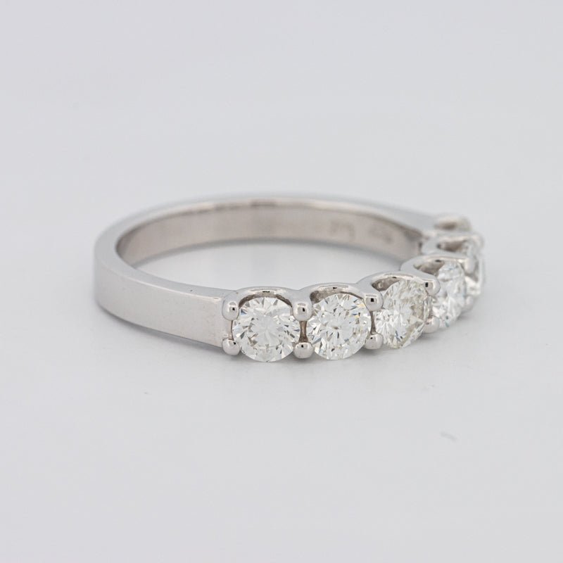 6 Half Round Floating Eternity Ring - ZIZOV DIAMONDS