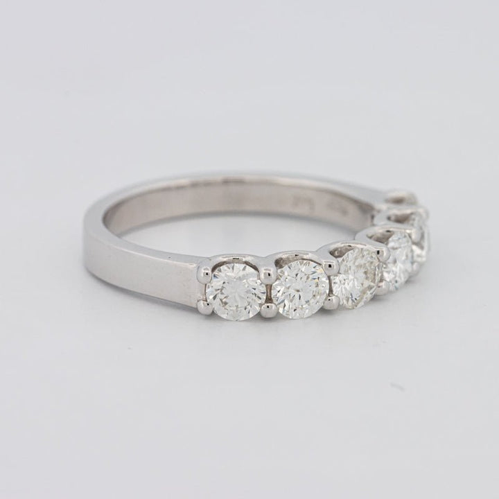 6 Half Round Floating Eternity Ring - ZIZOV DIAMONDS