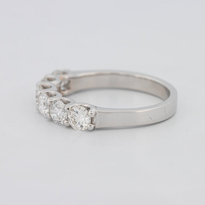 6 Half Round Floating Eternity Ring - ZIZOV DIAMONDS