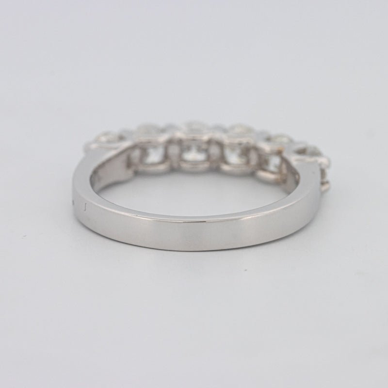 6 Half Round Floating Eternity Ring - ZIZOV DIAMONDS