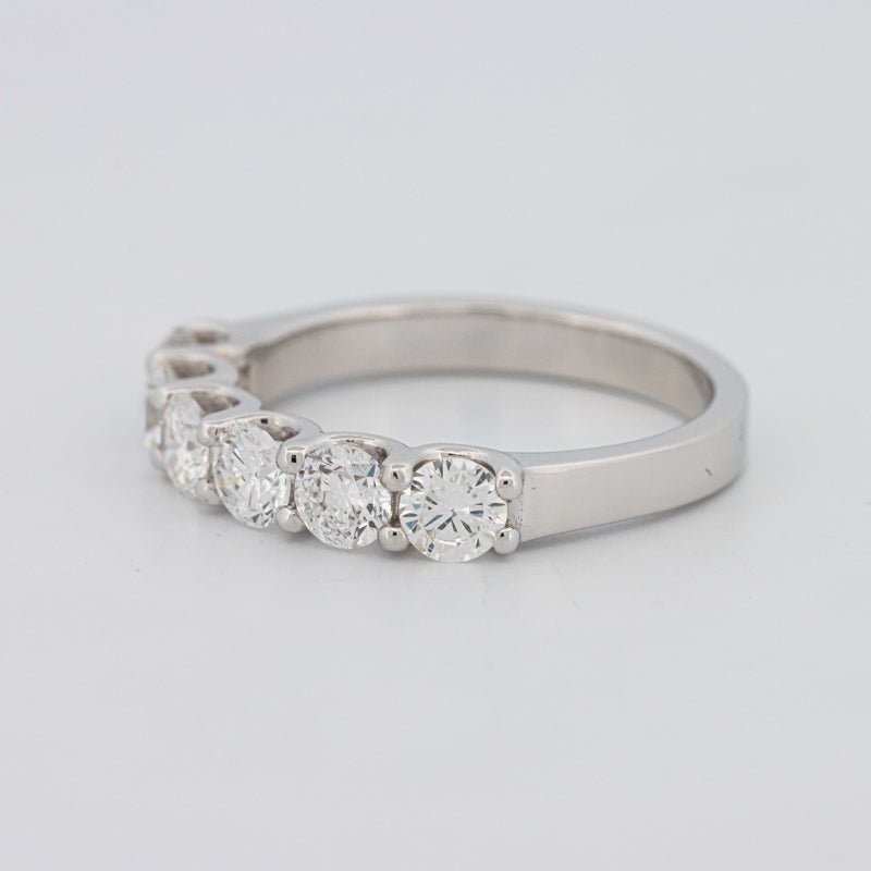 6 Half Round Floating Eternity Ring - ZIZOV DIAMONDS