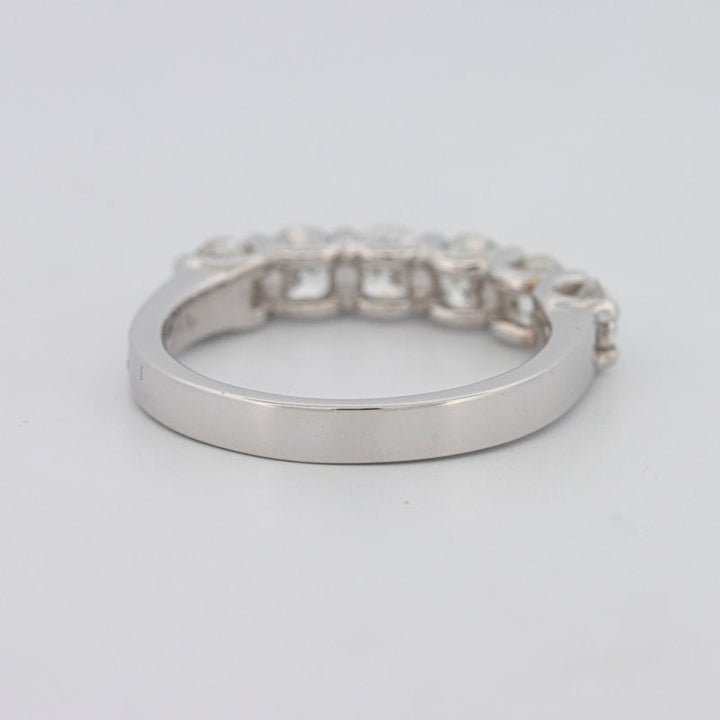 6 Half Round Floating Eternity Ring - ZIZOV DIAMONDS