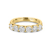 6 Half Round Floating Eternity Ring - ZIZOV DIAMONDS