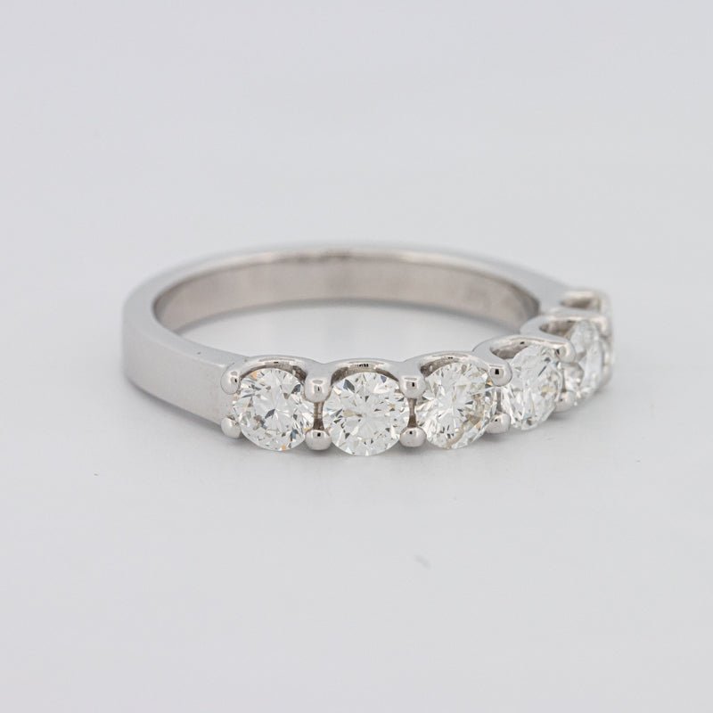 6 Half Round Floating Eternity Ring - ZIZOV DIAMONDS