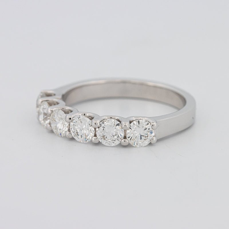 6 Half Round Floating Eternity Ring - ZIZOV DIAMONDS