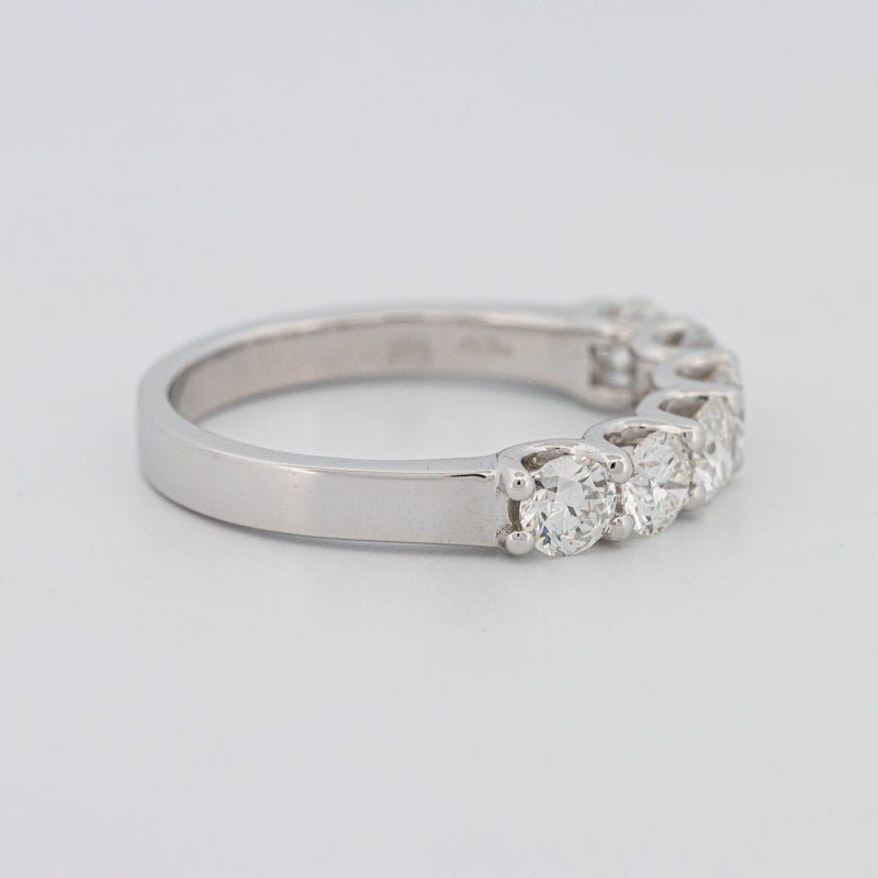 6 Half Round Floating Eternity Ring - ZIZOV DIAMONDS