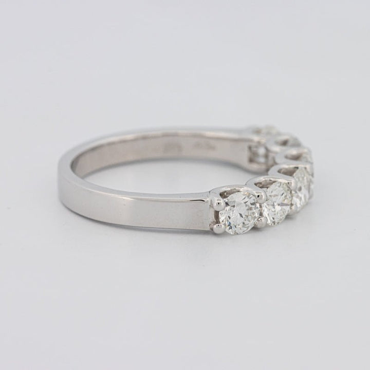 6 Half Round Floating Eternity Ring - ZIZOV DIAMONDS