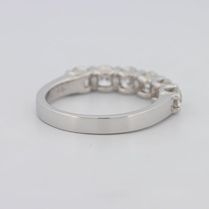 6 Half Round Floating Eternity Ring - ZIZOV DIAMONDS
