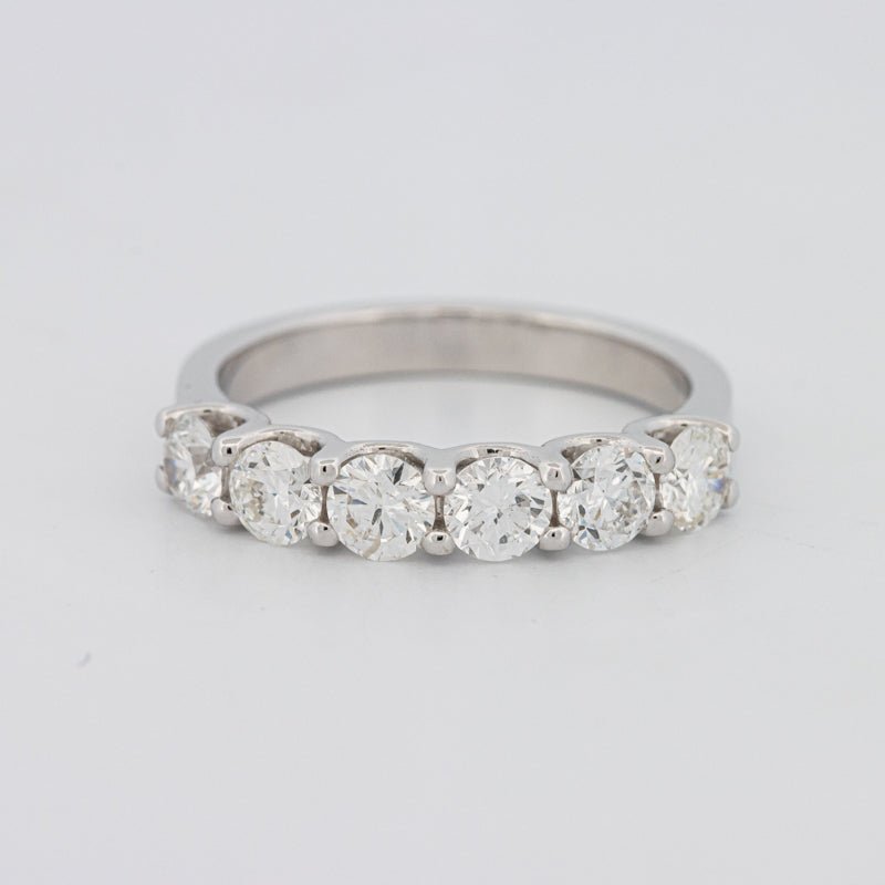 6 Half Round Floating Eternity Ring - ZIZOV DIAMONDS