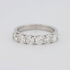 6 Half Round Floating Eternity Ring - ZIZOV DIAMONDS