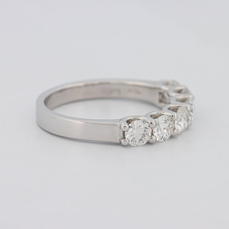 6 Half Round Floating Eternity Ring - ZIZOV DIAMONDS