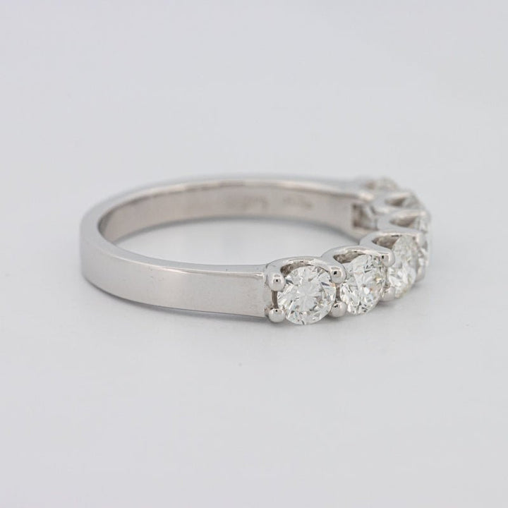 6 Half Round Floating Eternity Ring - ZIZOV DIAMONDS