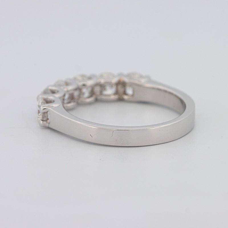 6 Half Round Floating Eternity Ring - ZIZOV DIAMONDS