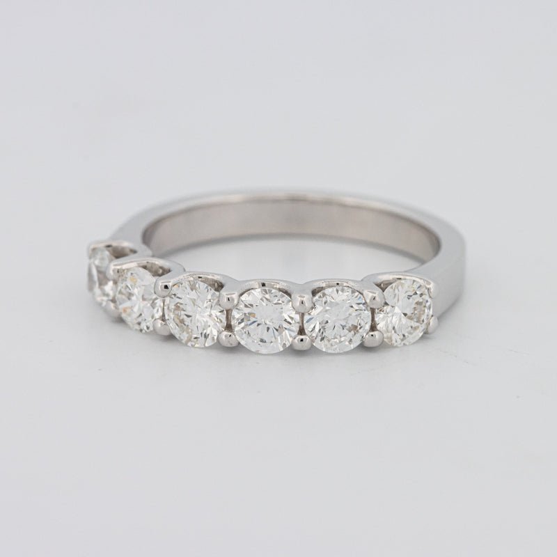 6 Half Round Floating Eternity Ring - ZIZOV DIAMONDS
