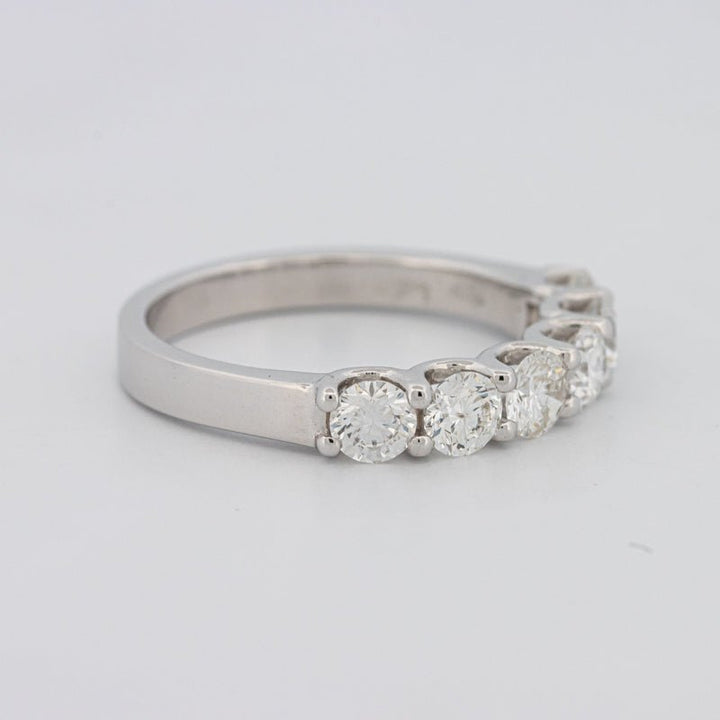 6 Half Round Floating Eternity Ring - ZIZOV DIAMONDS