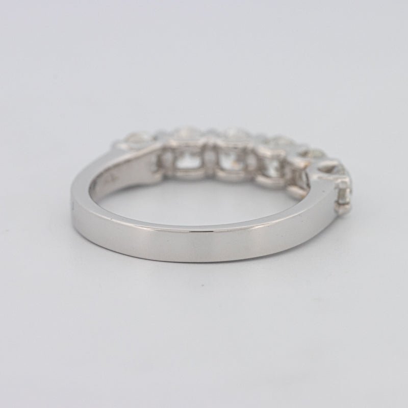 6 Half Round Floating Eternity Ring - ZIZOV DIAMONDS