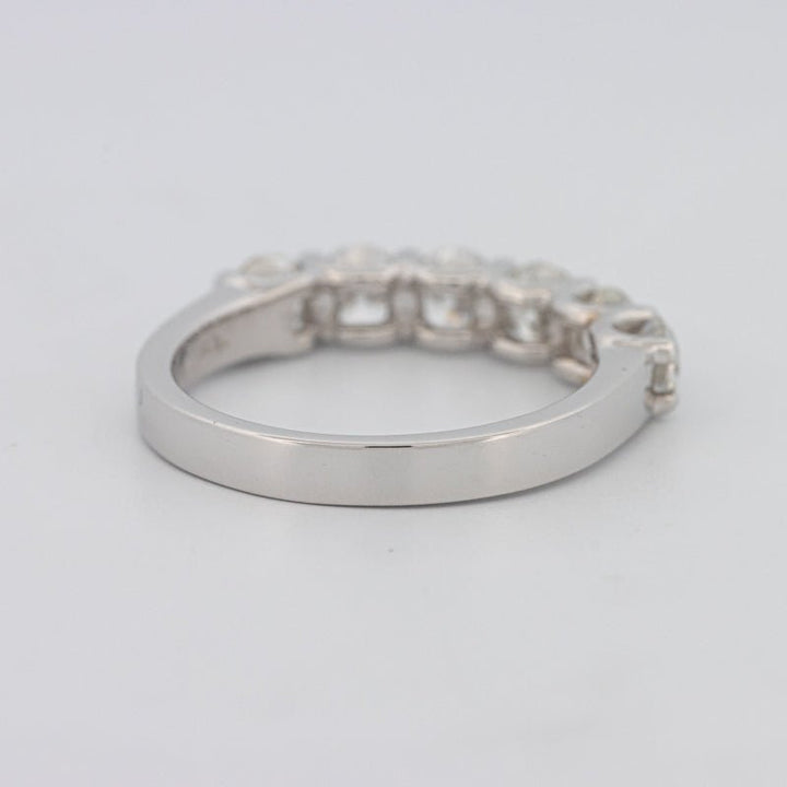 6 Half Round Floating Eternity Ring - ZIZOV DIAMONDS