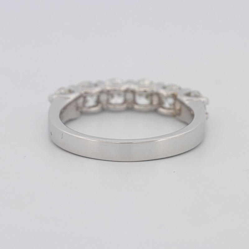 6 Half Round Floating Eternity Ring - ZIZOV DIAMONDS