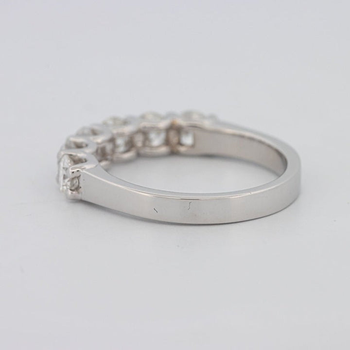 6 Half Round Floating Eternity Ring - ZIZOV DIAMONDS