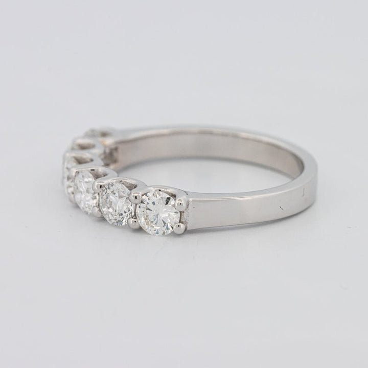 6 Half Round Floating Eternity Ring - ZIZOV DIAMONDS