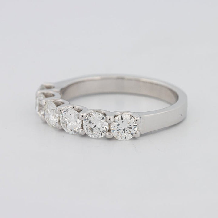 6 Half Round Floating Eternity Ring - ZIZOV DIAMONDS