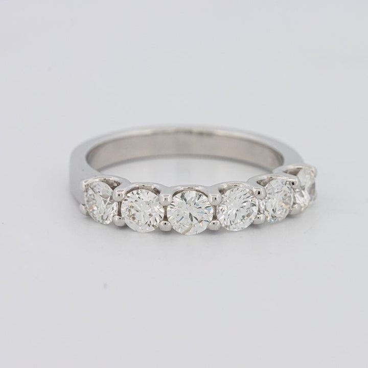6 Half Round Floating Eternity Ring - ZIZOV DIAMONDS