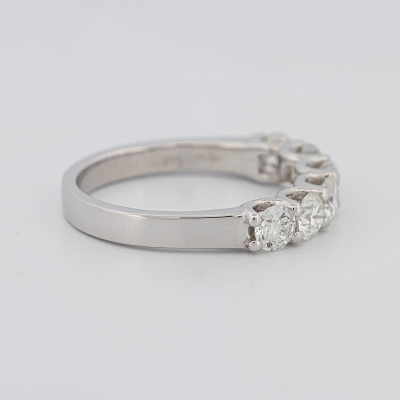 6 Half Round Floating Eternity Ring - ZIZOV DIAMONDS