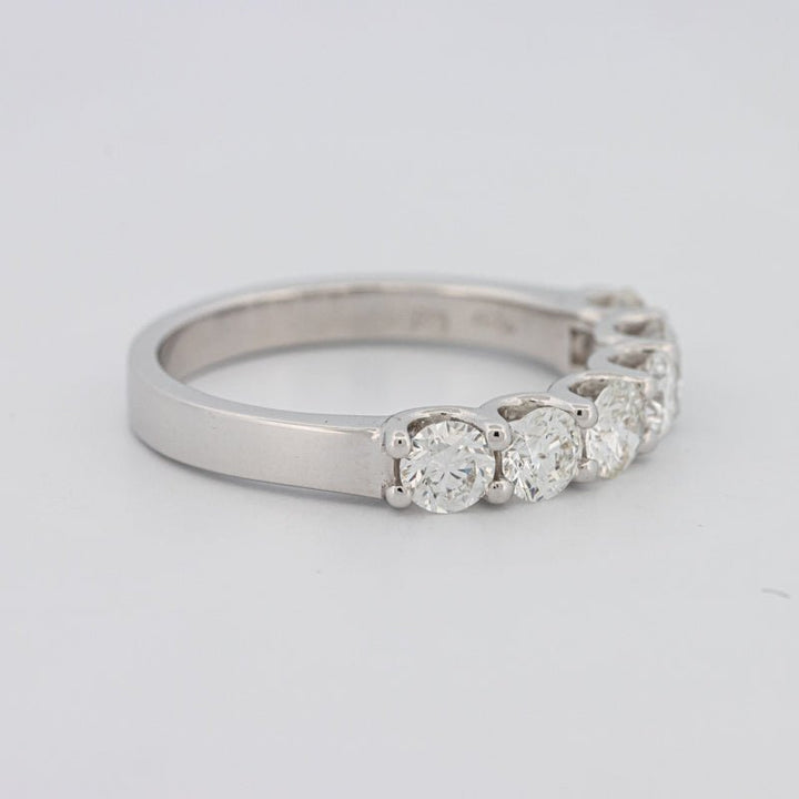 6 Half Round Floating Eternity Ring - ZIZOV DIAMONDS