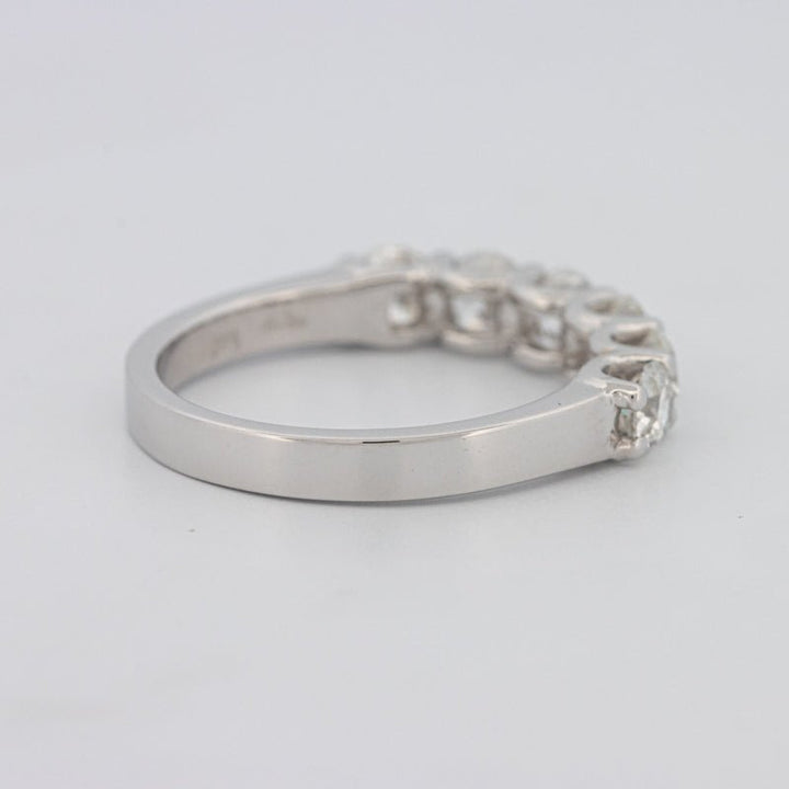 6 Half Round Floating Eternity Ring - ZIZOV DIAMONDS