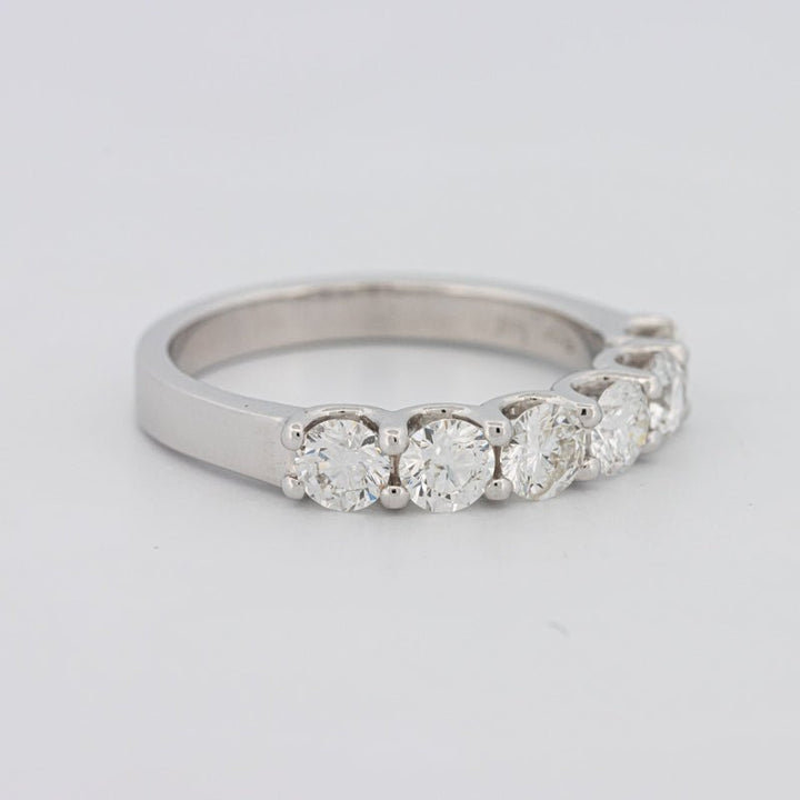 6 Half Round Floating Eternity Ring - ZIZOV DIAMONDS