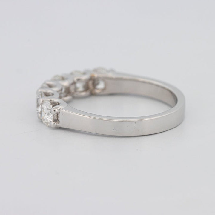 6 Half Round Floating Eternity Ring - ZIZOV DIAMONDS