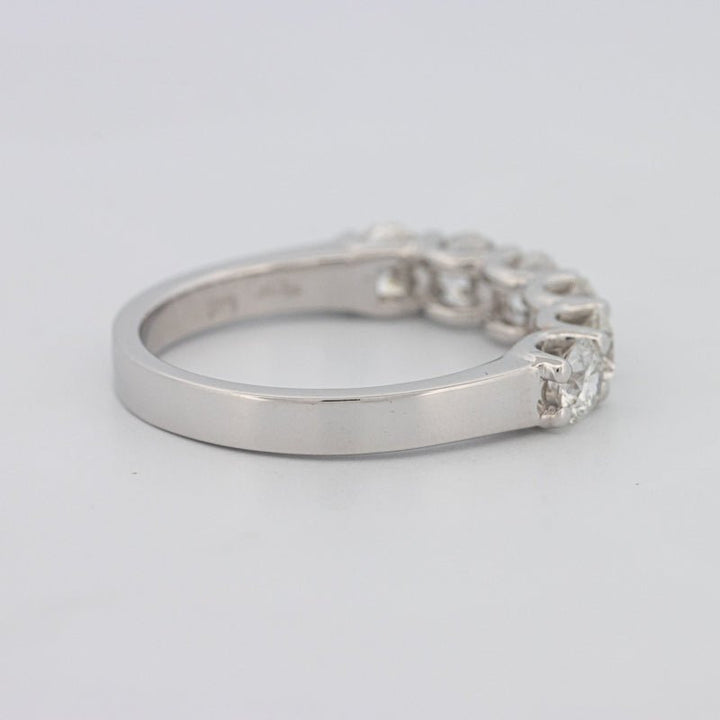 6 Half Round Floating Eternity Ring - ZIZOV DIAMONDS
