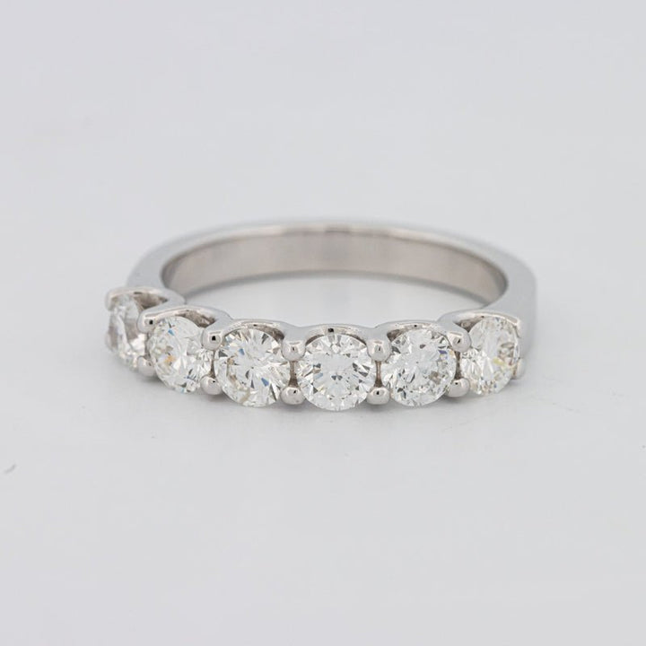 6 Half Round Floating Eternity Ring - ZIZOV DIAMONDS