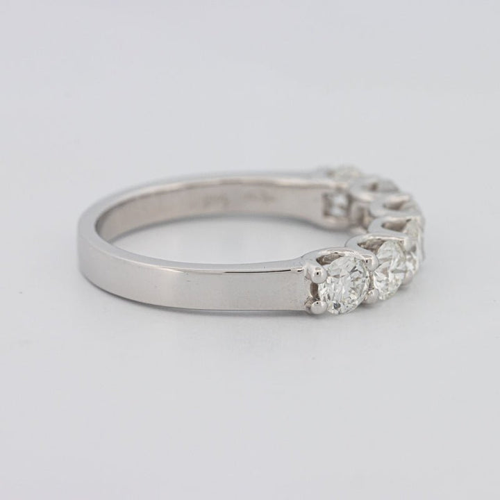 6 Half Round Floating Eternity Ring - ZIZOV DIAMONDS