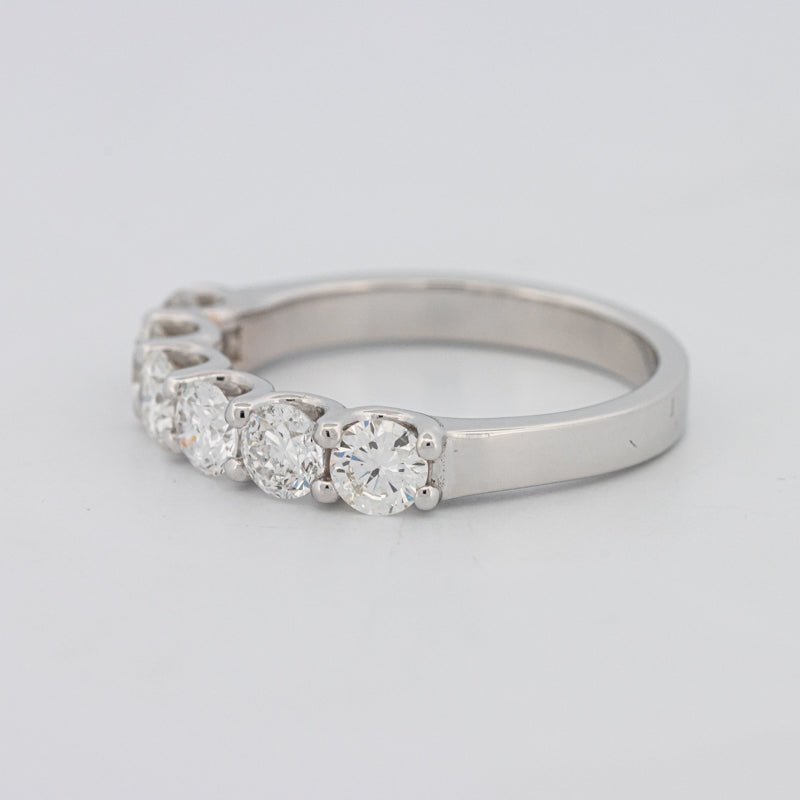 6 Half Round Floating Eternity Ring - ZIZOV DIAMONDS