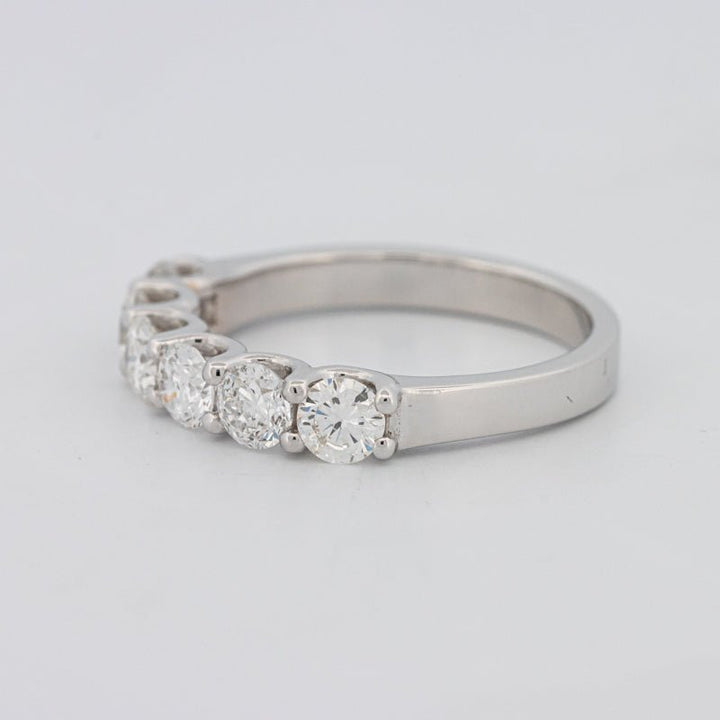 6 Half Round Floating Eternity Ring - ZIZOV DIAMONDS