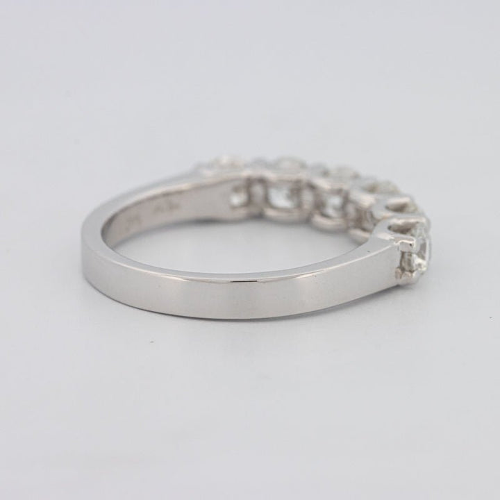 6 Half Round Floating Eternity Ring - ZIZOV DIAMONDS