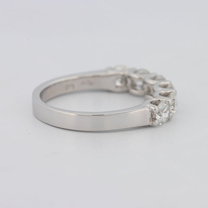 6 Half Round Floating Eternity Ring - ZIZOV DIAMONDS