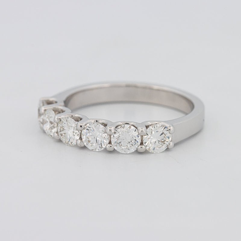 6 Half Round Floating Eternity Ring - ZIZOV DIAMONDS