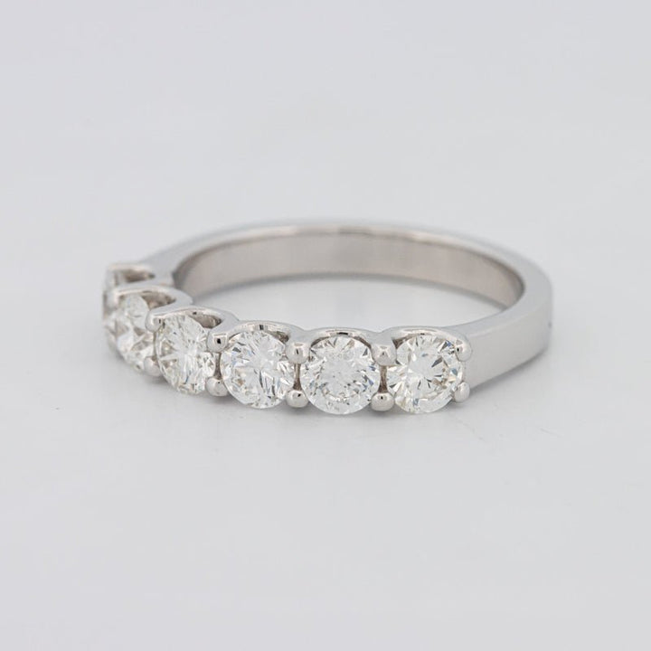 6 Half Round Floating Eternity Ring - ZIZOV DIAMONDS