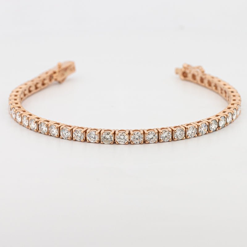 7 CT Rosé Tennis Bracelet - ZIZOV DIAMONDS