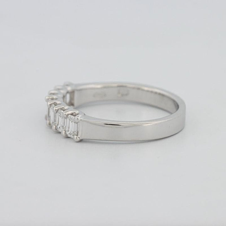 7 Half Emerald Eternity Ring - ZIZOV DIAMONDS